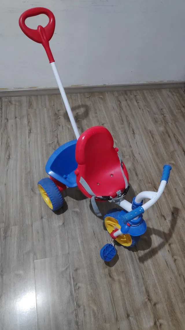 Triciclo Infantil Bandeirantes, Carrinho de Bebê Bandeirante Usado  89249903