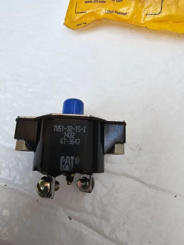 Escavadeira pa carregadeira trator caterpillar disjuntor novo original 6t3643