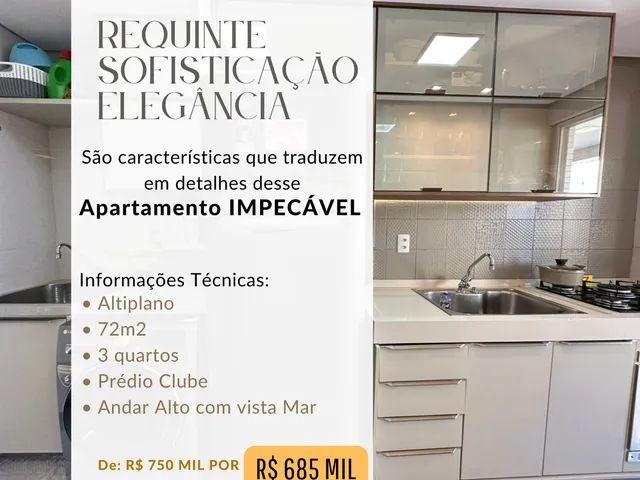 Captação de Apartamento a venda na Rua Iracema Guedes Lins, Altiplano Cabo Branco, João Pessoa, PB