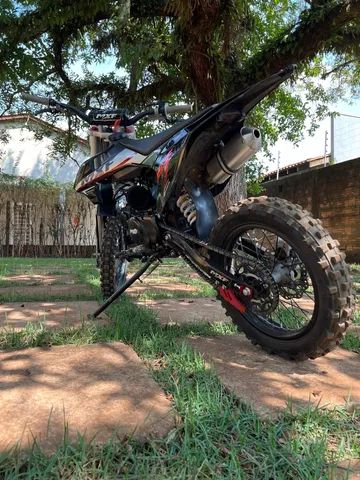 Moto Cross Mxf Pro Racing 140cc 4 Tempos Nova