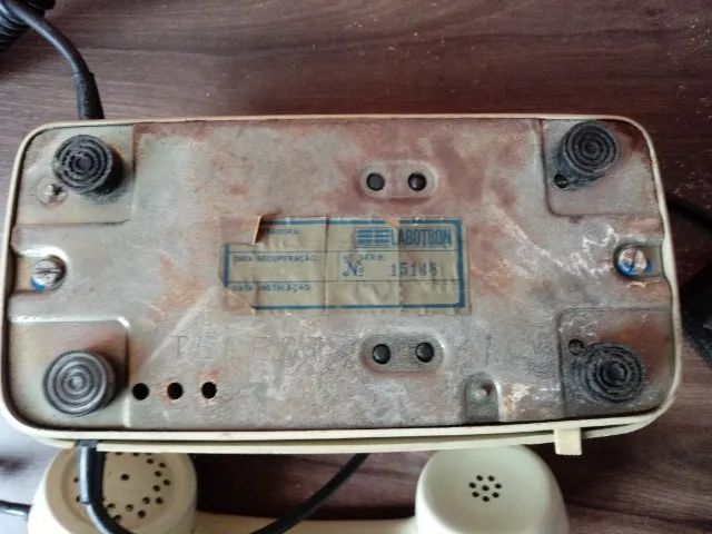 Aparelho telefone fixo retrô - Foto 5