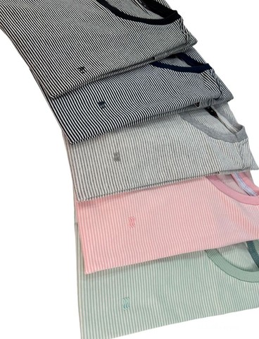 Camisas Cotton Masculinas Listradas - Foto 3