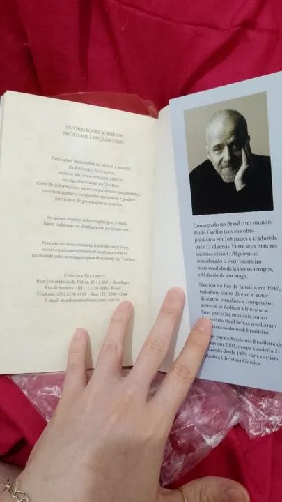 Livro autor Paulo Coelho - Foto 4