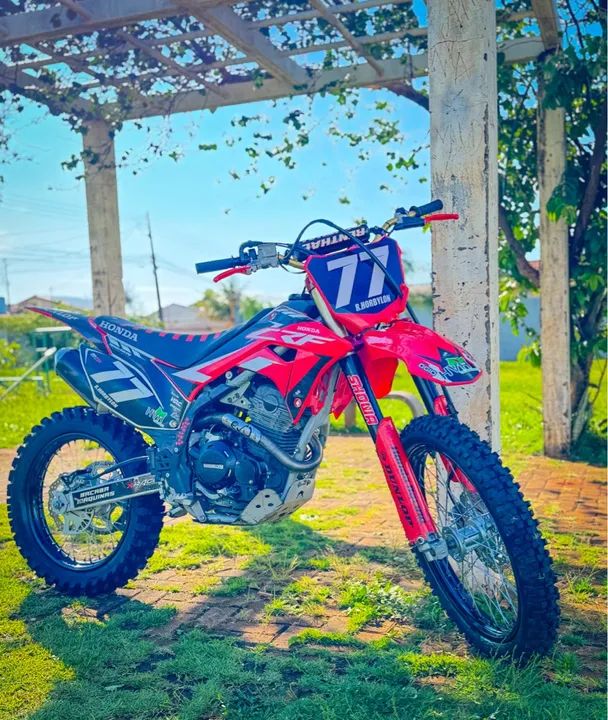 CRF 250F / 2022 / SUSPENSÃO IMPORTADA / PEGO CRF 230 - Foto 5