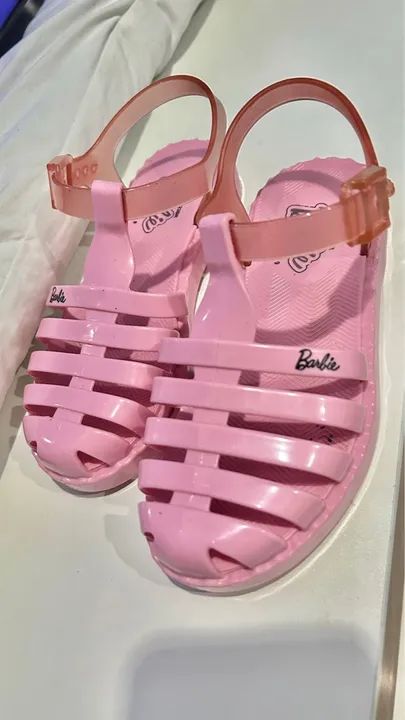 Sandália Grendene Barbie- Tamanho 29