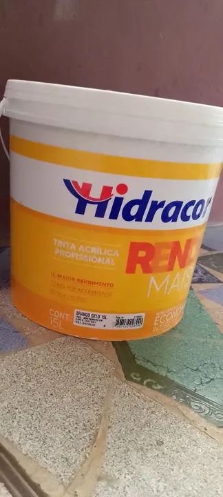 Tinta Acrílica Hidracor - Branco Gelo 15L