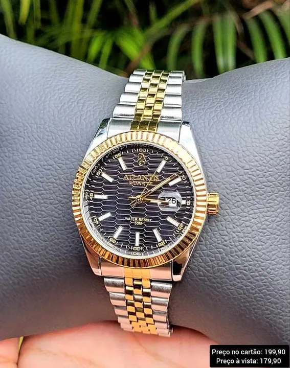 Relógio Masculino Atlantis Luxuoso Original