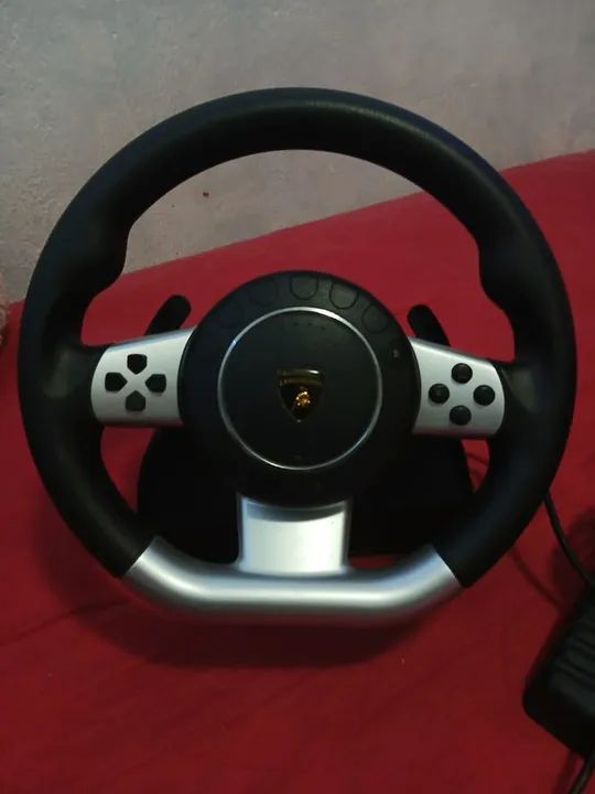 VOLANTE COM PEDAL para PS3/PC  - Foto 2