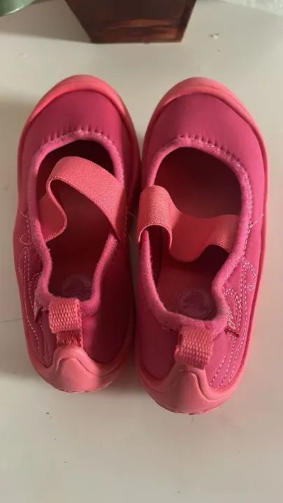 Sandália Crocs Infantil Rosa 28/29 - Foto 3