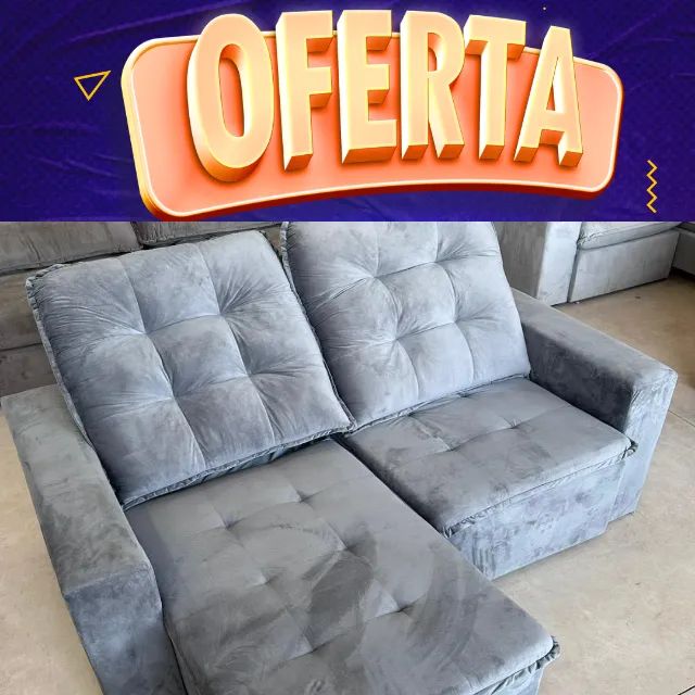 Sofa Retratil em Pormoção