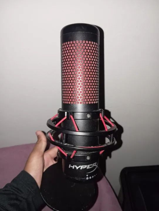 Microfone Gamer HyperX - Qualidade Premium
