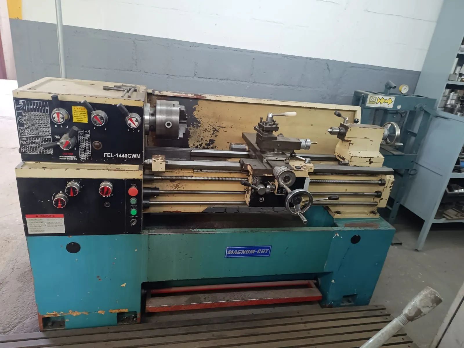 Torno Mecânico Magnum- CUT modelo fel-1440 Gwm - Foto 5