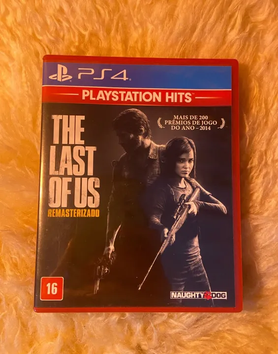 JOGO PS4 THE LAST OF US REMASTERIZADO