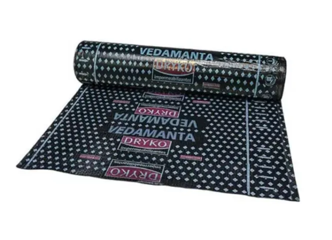 Manta Asfáltica 3mm Laje Polietileno Rolo 10 Metros - R$249,99 A vista