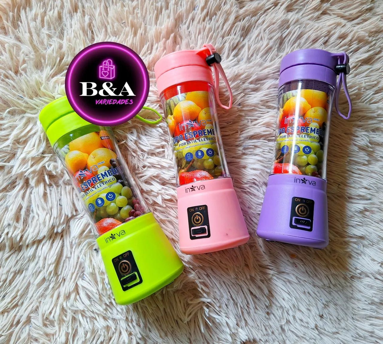 Liquidificador Portátil Recarregável Mixer Joice Cup  - Foto 5