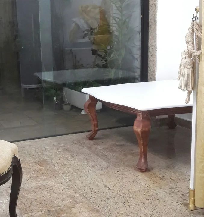 Mesas, 1 centro, os pés provençal