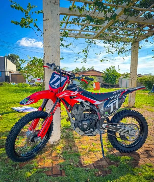 CRF 250F / 2022 / SUSPENSÃO IMPORTADA / PEGO CRF 230 - Foto 4