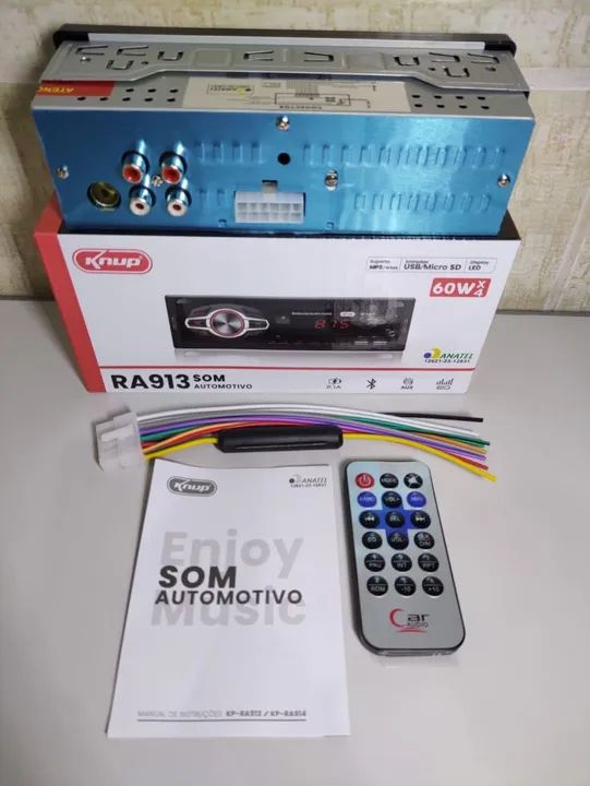 Rádio Bluetooth Veicular para Carros  - Foto 3