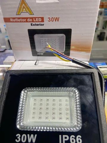 Refletor 30w Luz negra UV (Novo) 