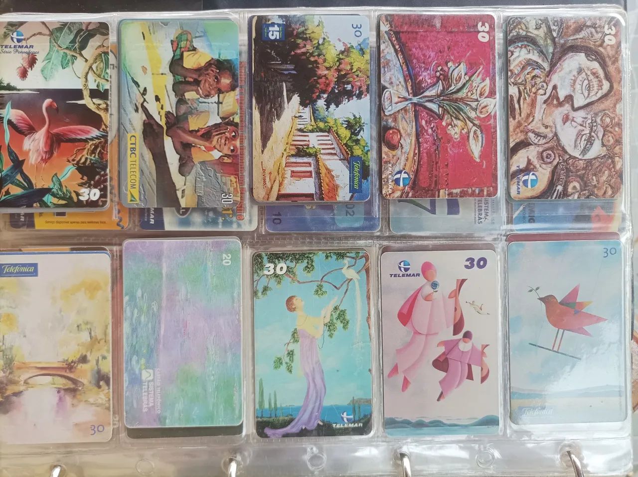 Coleção de Cartões Telemar - Escudos de Famílias Portuguesas - Foto 3