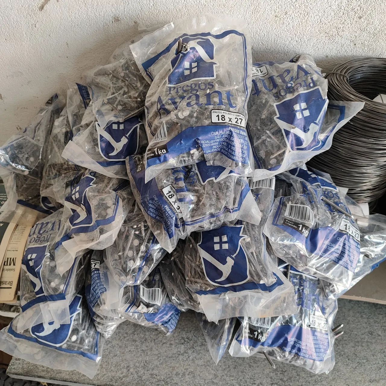 Pregos 1kg 19x36,18×27,18×36. - Foto 4