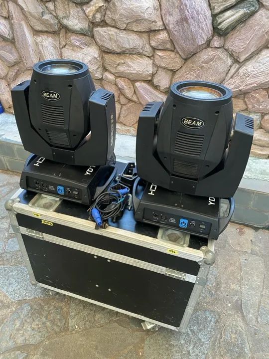 Iluminação profissional Dj Banda Teatro Beam 200 5R - Foto 4