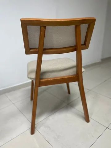 Kit 2 Cadeiras Lara Madeira Maciça tt76 - Foto 3