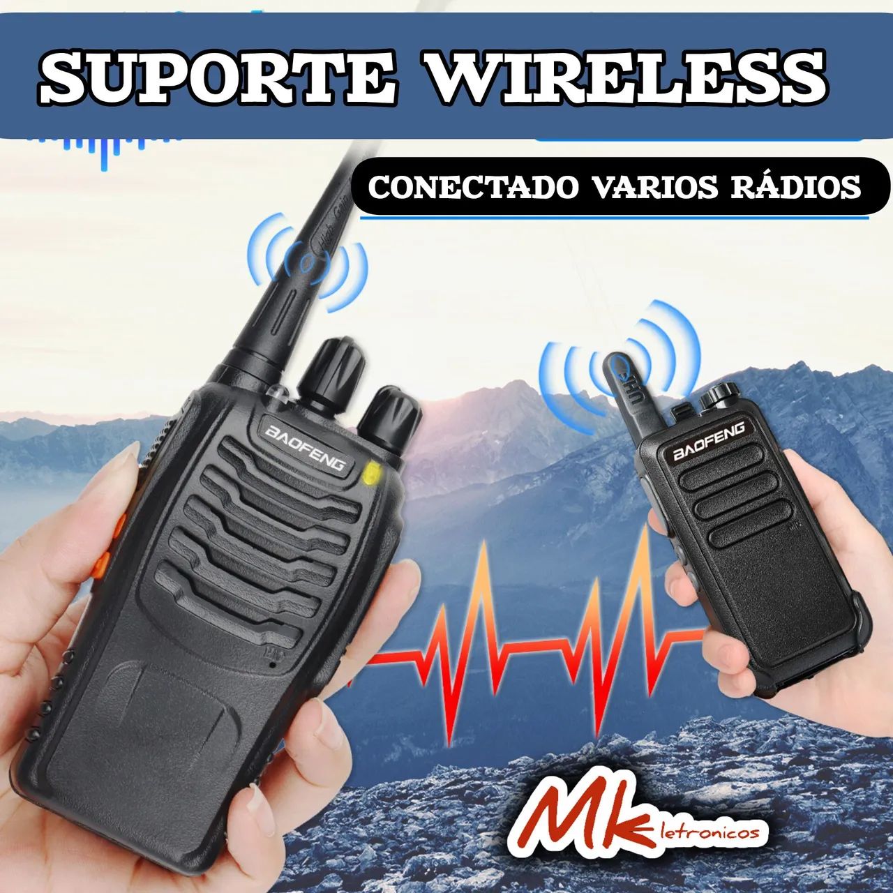 Rádio Baofeng BF-888S PRO  12W Wireless - Foto 2