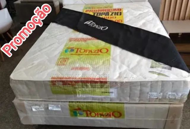 Cama box TOPAZIO Molas ensacadas ( temos a pronta entrega )