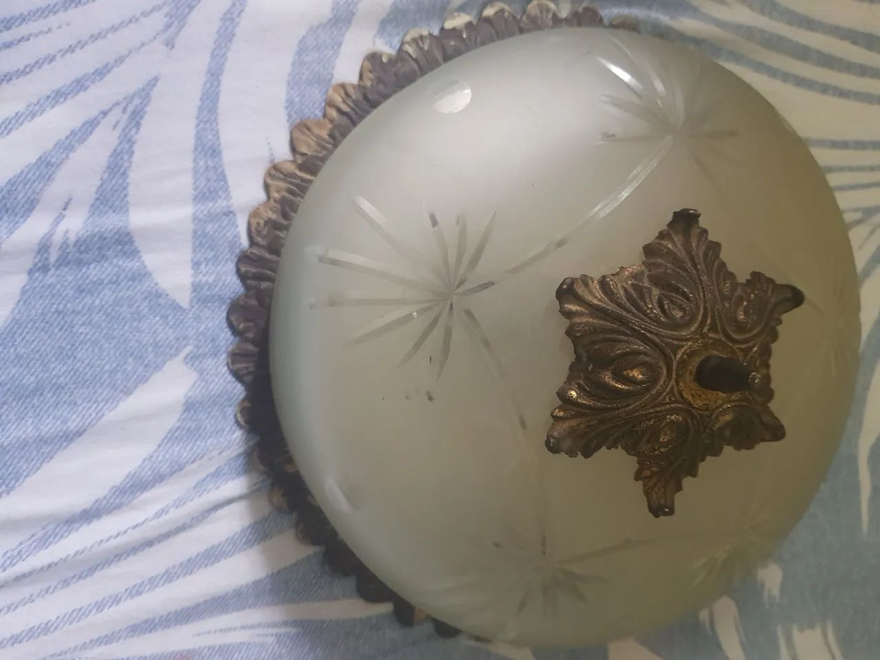 Lustre cúpula antigo