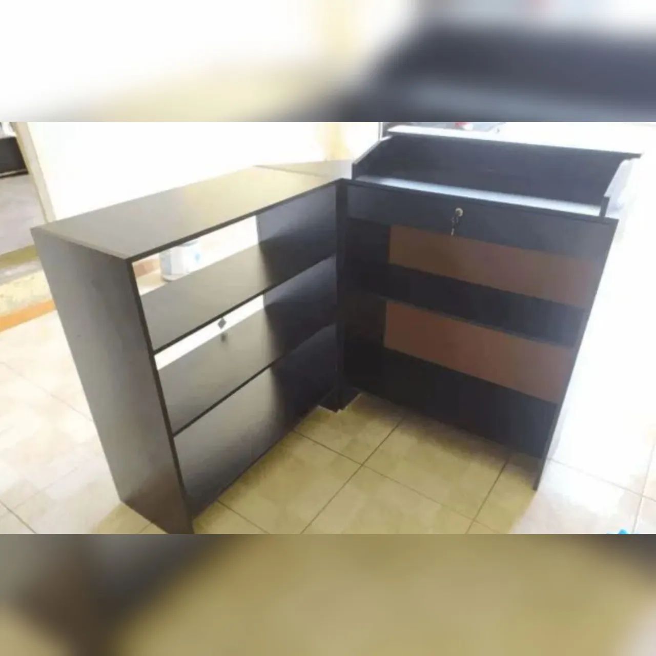 Balcão caixa+vitrine em L promoção imperdível  - Foto 2