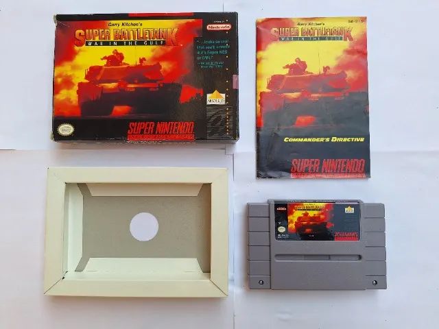 Super Battletank Original CIB Completo Super Nintendo