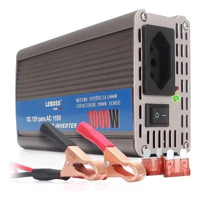 Inversor De 12v Para 110v C/ 1000w Conversor Tomada e Usb  - Foto 2