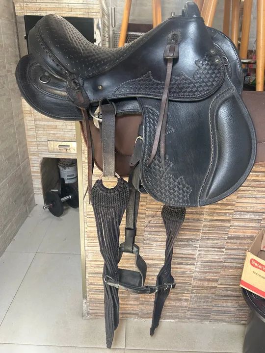Sela de Montaria em Couro - Foto 6