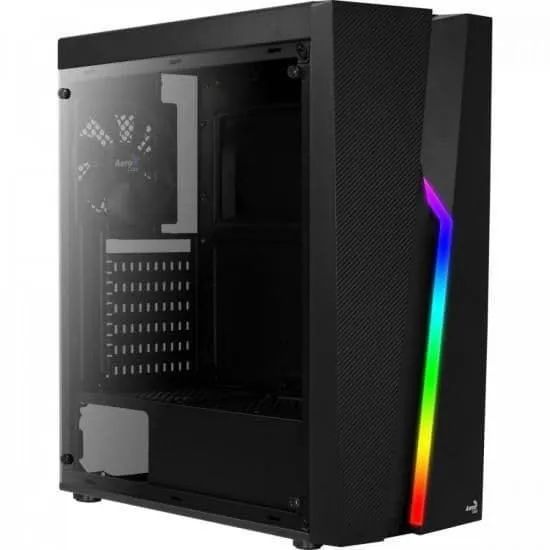 Gabinete Gamer Mid Tower Rgb Bolt Aerocool - Foto 4
