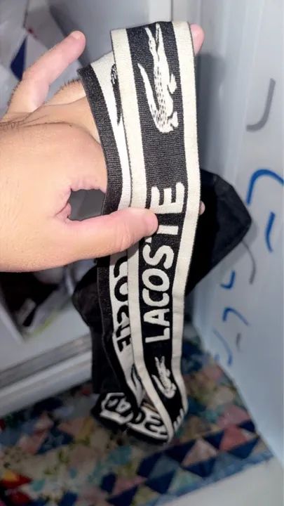 Bolsa Lacoste Preta - Foto 2