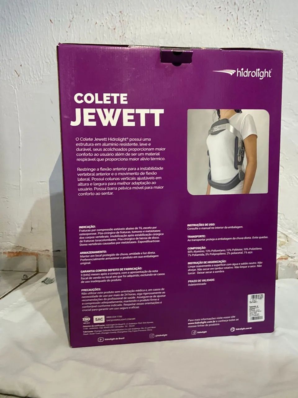 Colete Ortopédico Jewett - Foto 5