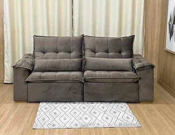 Sofa2.50m 2 retrátil e Reclinável em promoção!! - Foto 3