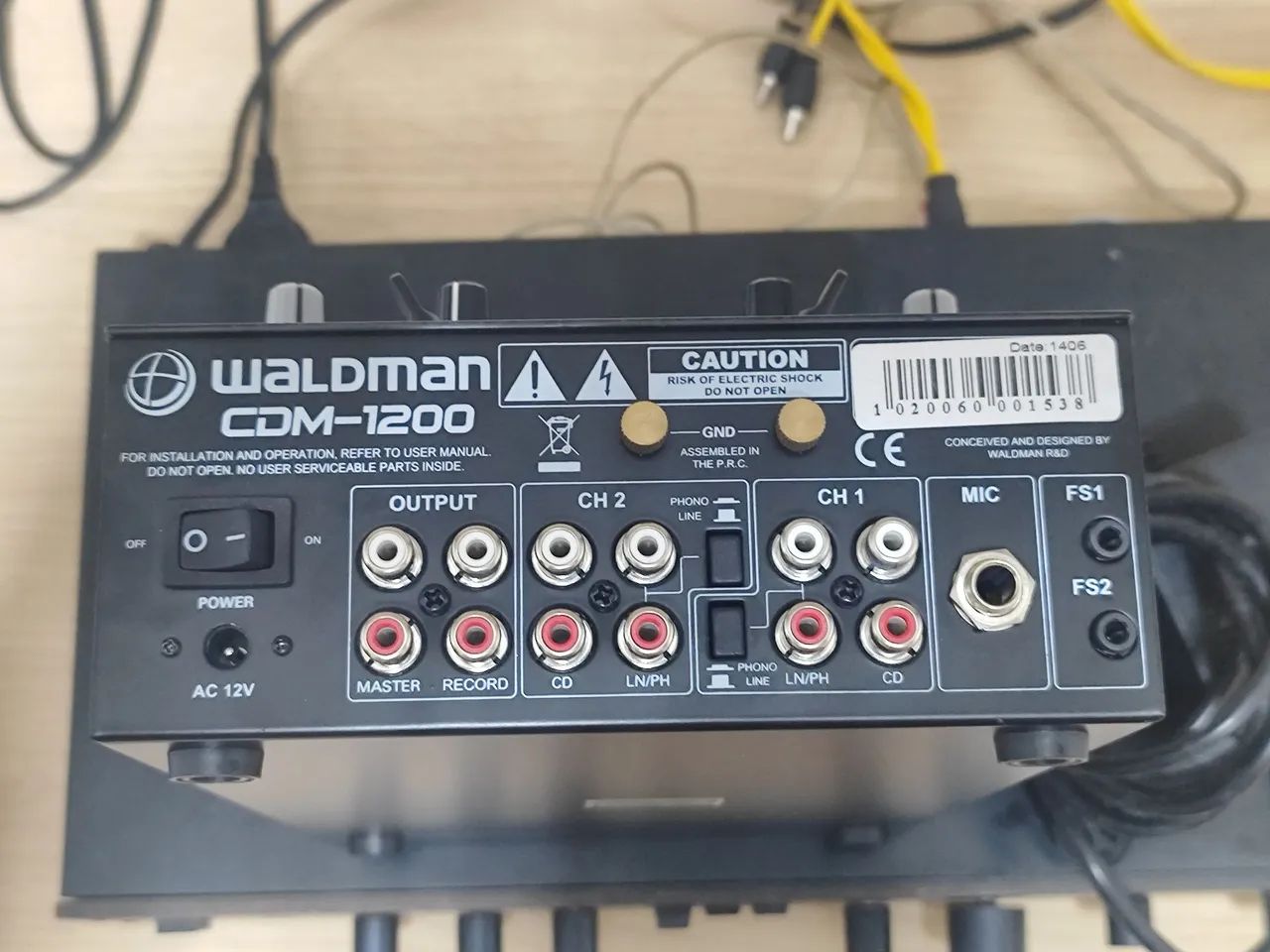 Mixer waldman Cdm 1200 - Foto 4