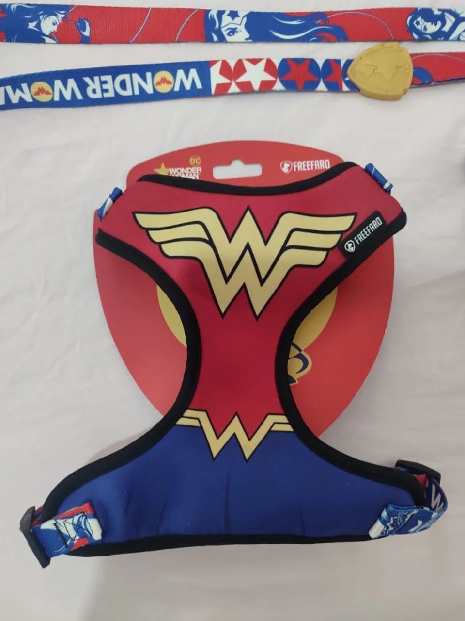 Kit Mulher Maravilha WB FREEFARO - Peitoral Air Tamanho M - [NOVO] - Foto 2