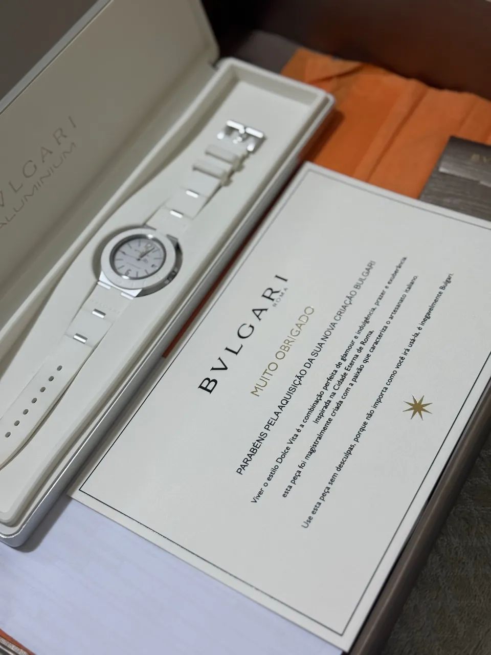 Relógio Bvlgari Aluminium 40mm automático - Branco / Edição limitada - Foto 4