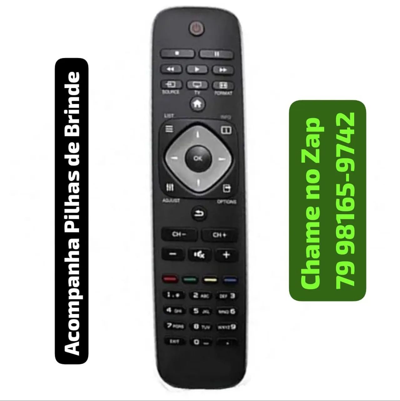 Controle Remoto Para Tv Philips - Novo - Foto 3