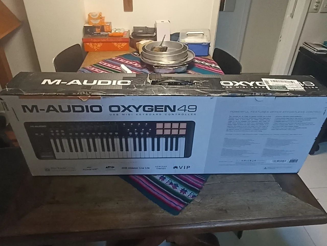 OPORTUNIDADE Teclado M-AUDIO ! NA CAIXA ! NOVO ! OPORTUNIDADE! - Foto 3