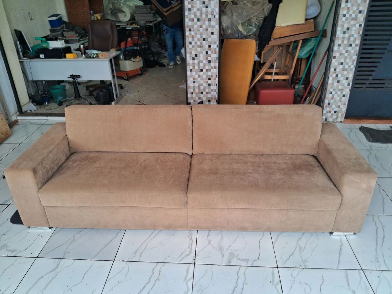 Sofá 4 lugares em ótimo estado