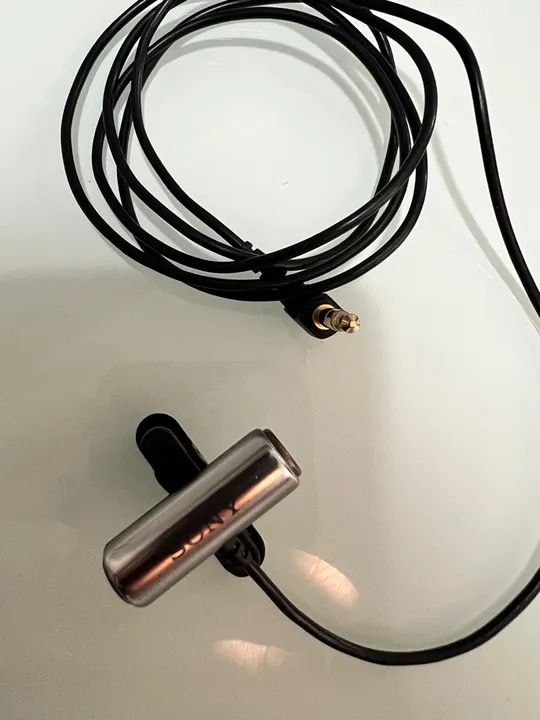 Microfone de lapela Sony ECM-CS3   - Foto 2
