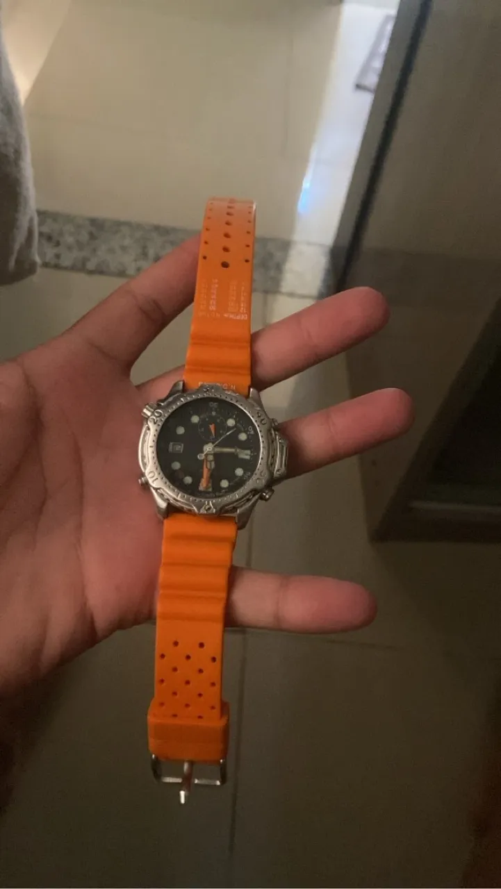 Vendo Citizen 5810 relíquia Pulseira de seiko Sensor off Bateria nova