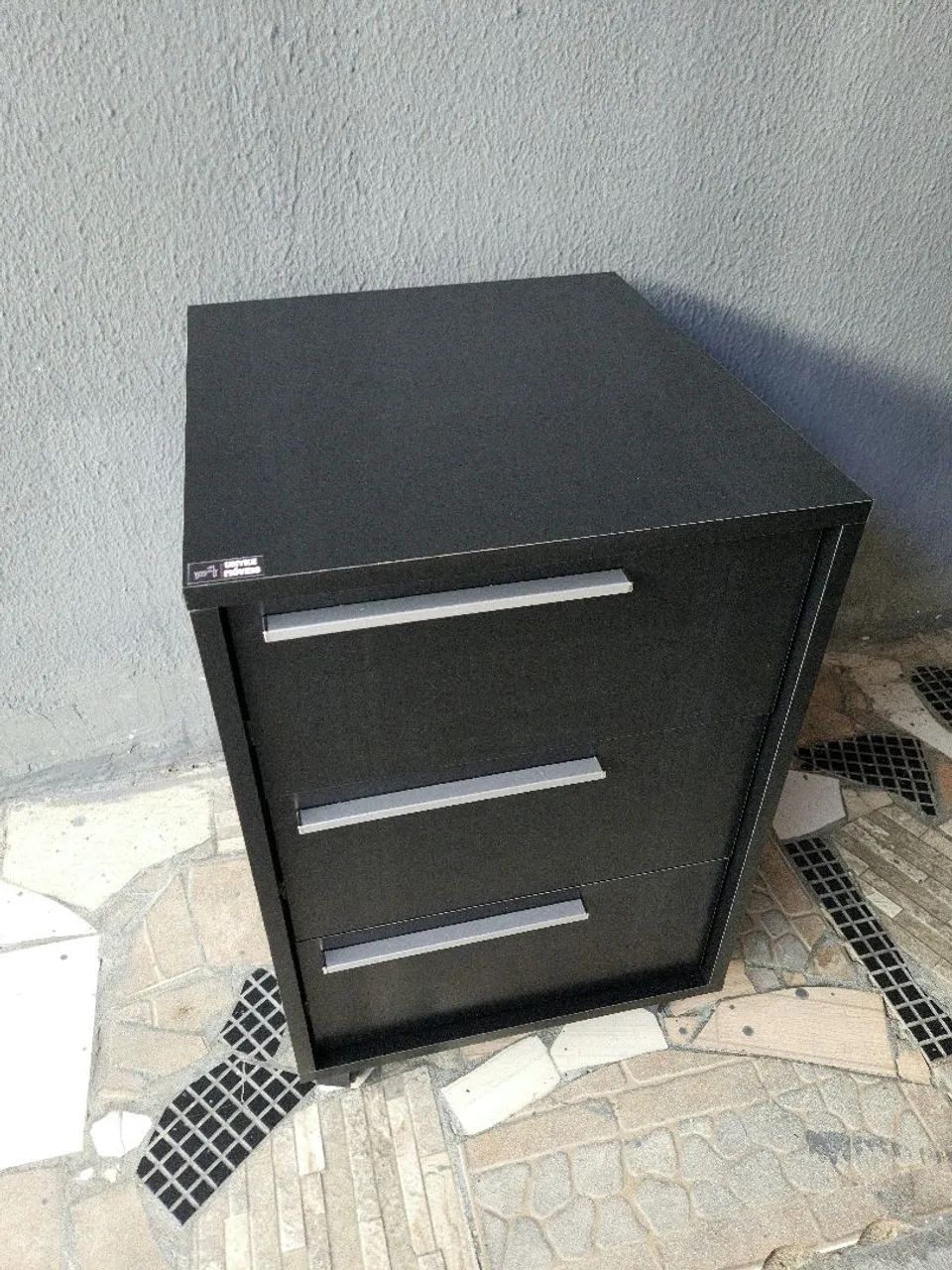 Gaveteiro 3 gavetas, com Rodinhas, NOVO, escritório, organização, quarto - Foto 4