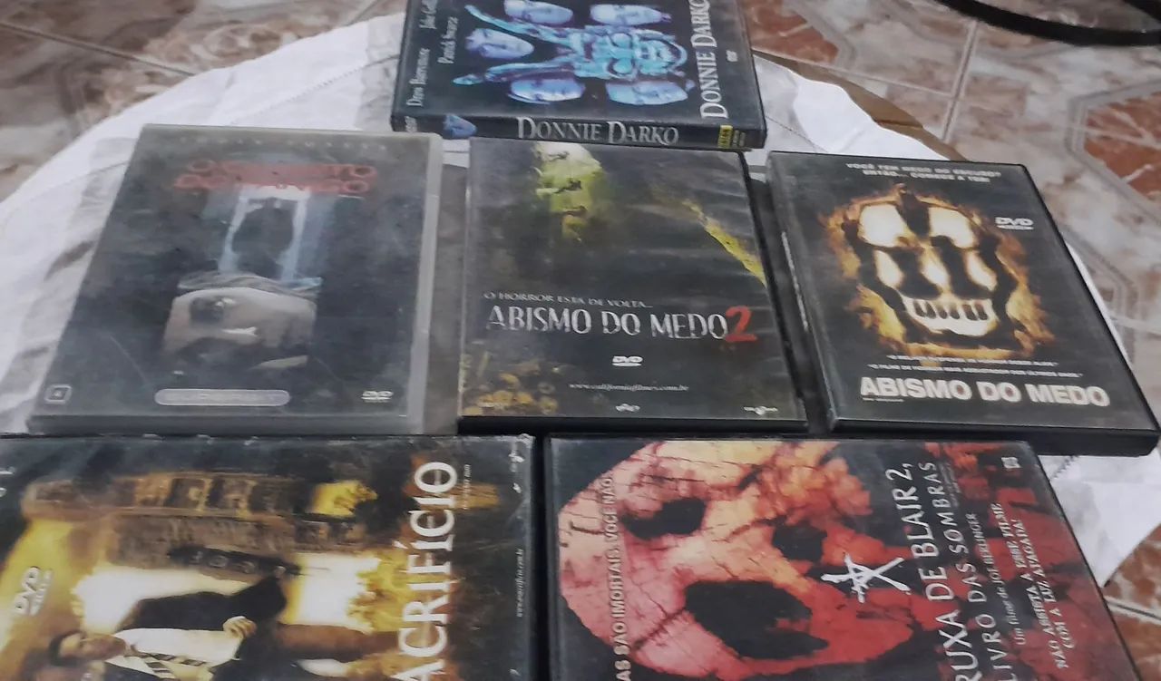 Coleção de 6 DVDs de terror e suspense - Foto 3