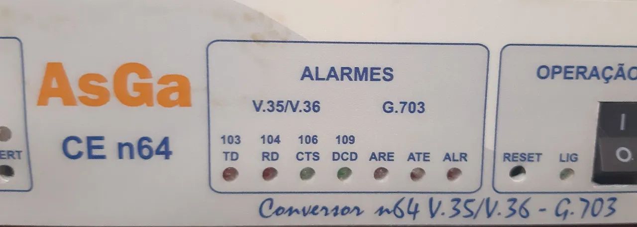 Modem Asga Ce N64 G.703- Usado - Foto 2