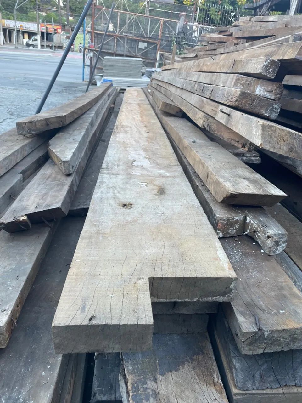 Prancha de 28x6 - De Madeira Peroba Rosa 